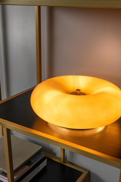 Lucide SENTINO - Table lamp - Ø 29,5 cm - 3xG9 - Taupe